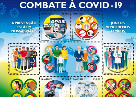 correios-lancam-selos-em-homenagem-a-acoes-de-combate-a-pandemia-correio-nogueirense