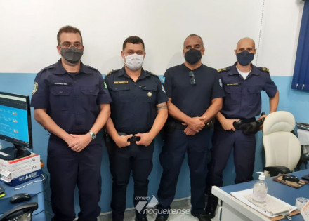 policia-municipal-de-artur-nogueira-realiza-visita-tecnica-na-sede-da-guarda-de-paulinia-correio-nogueirense