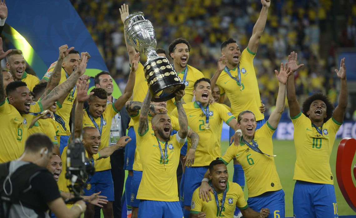 Brasil é campeão da Copa América