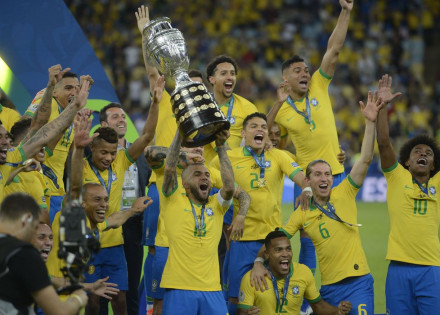 Brasil é campeão da Copa América