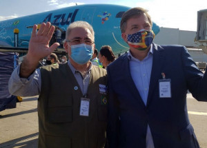 Marcelo Queiroga,Todd Chapman,chegada de vacinas