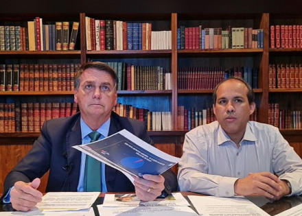 Pronunciamento do Presidente - 05/08/2021 - PR Jair Bolsonaro.