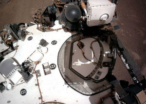 Sonda Perseverance em Marte, no dia 20 de fevereiro de 2021.