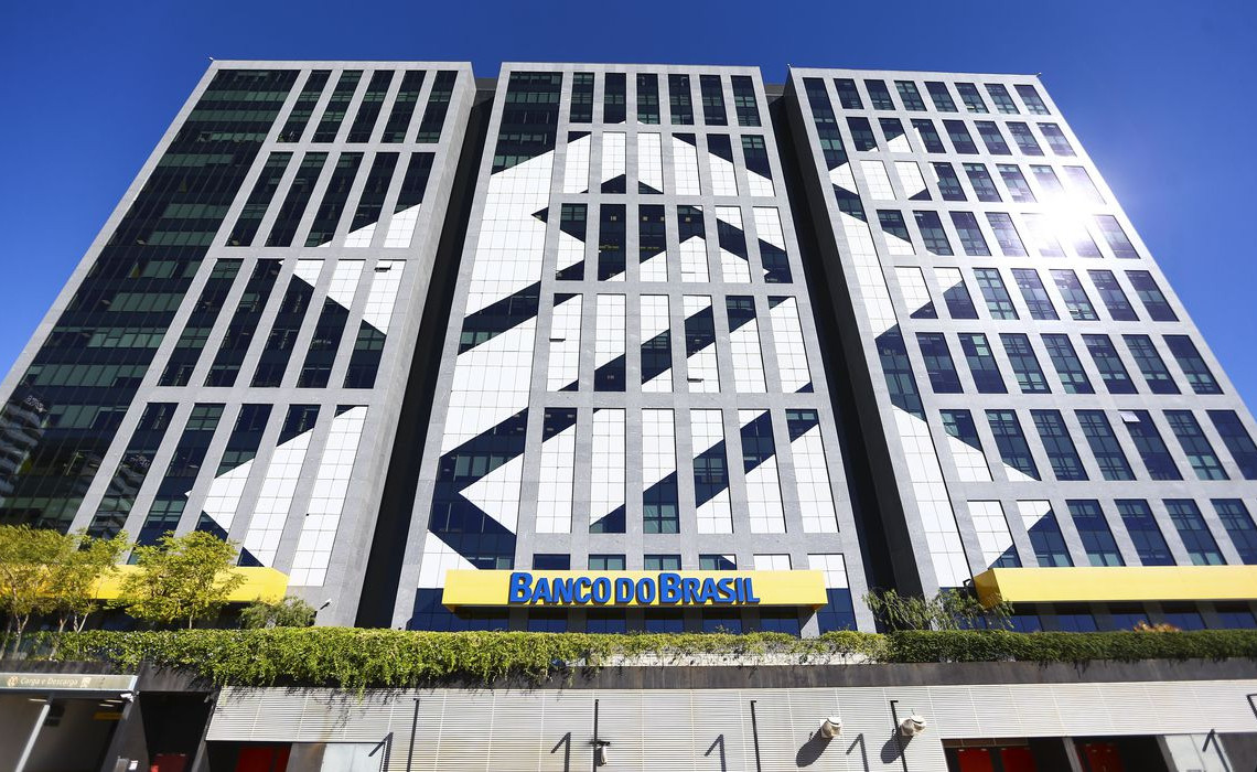 Edifício sede do Banco do Brasil, em Brasília.