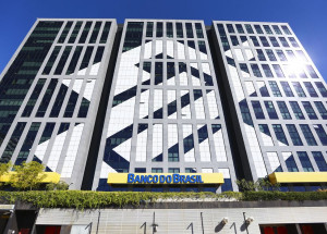 Edifício sede do Banco do Brasil, em Brasília.