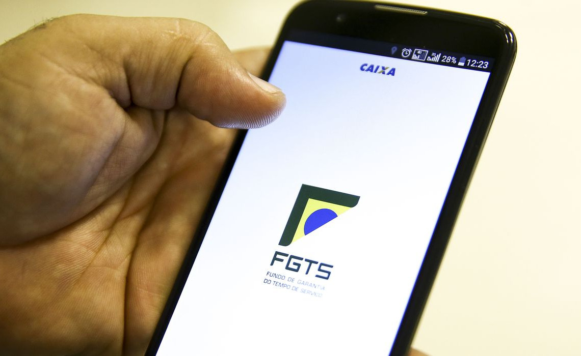 Aplicativo Caixa Econômica Federal- FGTS.