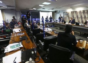 Sessão para votação do relatório da CPI da Pandemia.