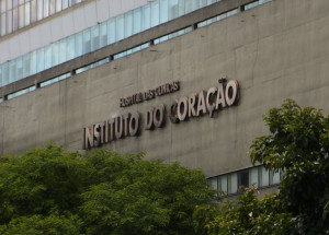 Fachada do Instituto do Coração do Hospital das Clínicas da FMUSP.