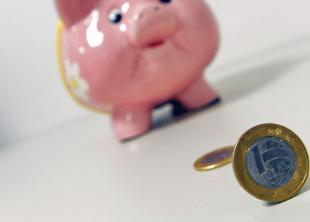 Cofre, poupança, real, economia