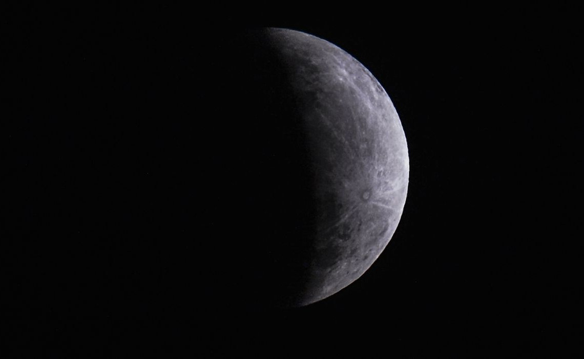 Eclipse parcial da lua