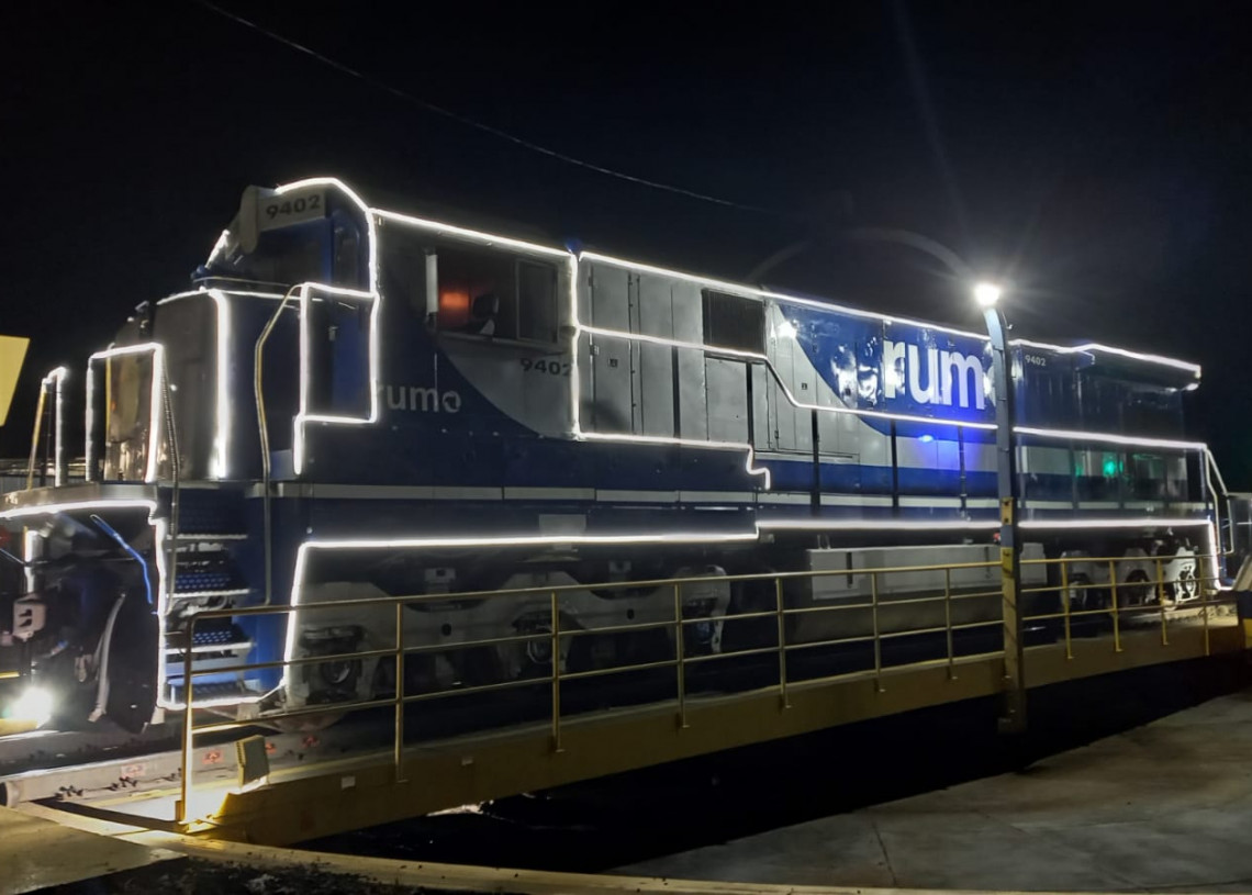 Trem Iluminado Natal Rumo