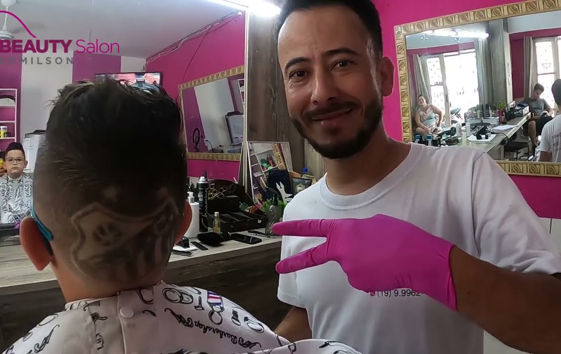 Quer entrar na tendência do desenho no cabelo?