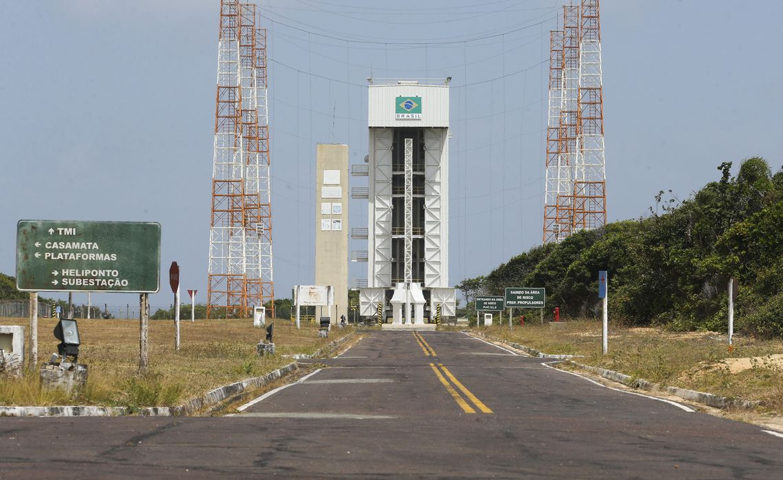 Instalações do Centro de Lançamento de Alcântara (CLA), no Maranhão.