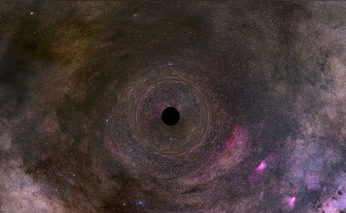 Hubble: Como um buraco negro isolado pode ''viajar'' pela Via Láctea