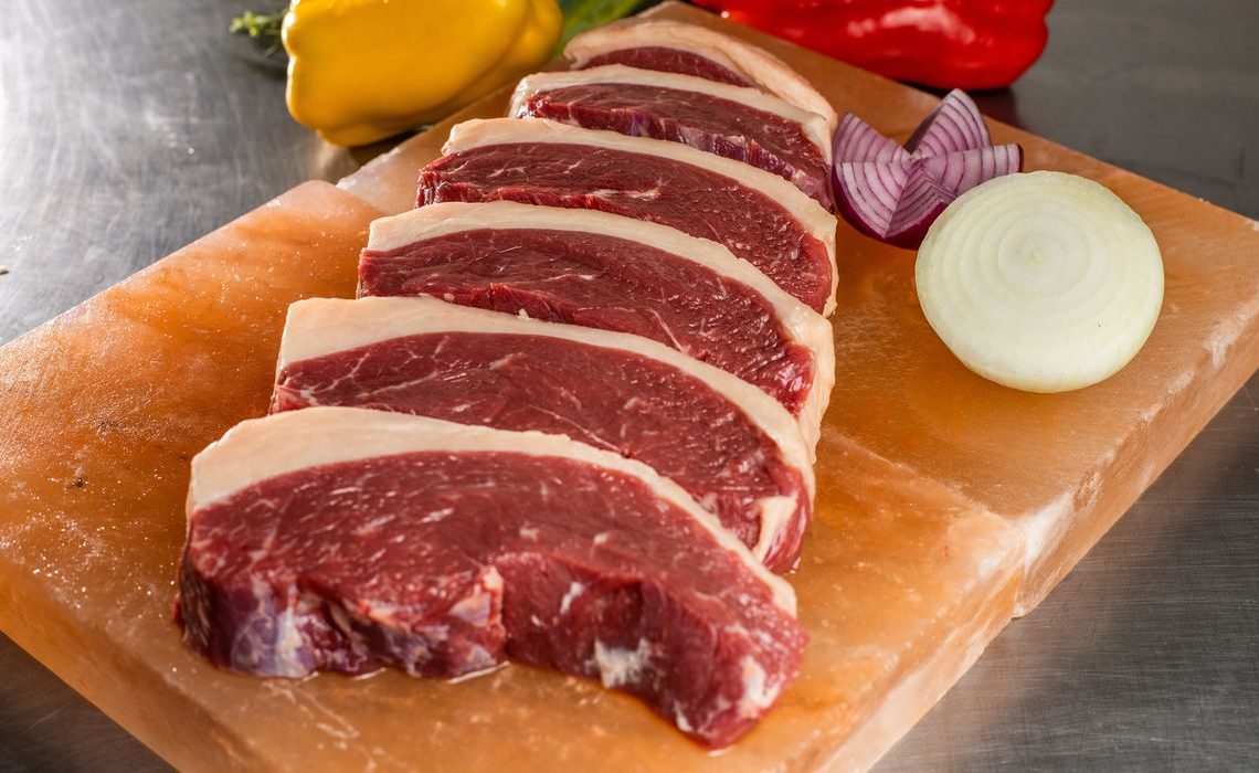 Corte de carne especial, Picanha fatiada., carne vermelha