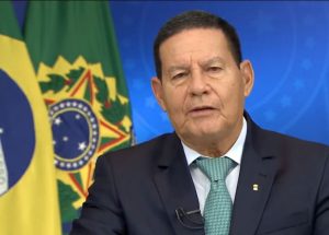 Pronunciamento do Presidente da República em exercício Hamilton Mourão