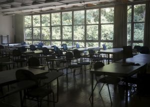 Sala de aula vazia