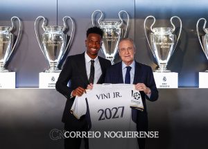real-madrid-renova-contrato-com-atacante-vinicius-junior-ate-2027-correio-nogueirense