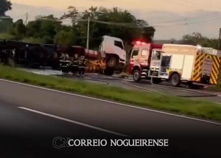 caminhao-tomba-e-derrama-33-mil-litros-de-gasolina-na-zeferino-vaz-diz-concessionaria-correio-nogueirense