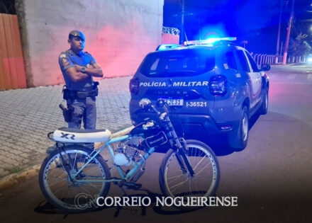 policia-militar-apreende-motocicleta-e-bicicleta-motorizada-durante-blitz-em-engenheiro-coelho-correio-nogueirense-capa